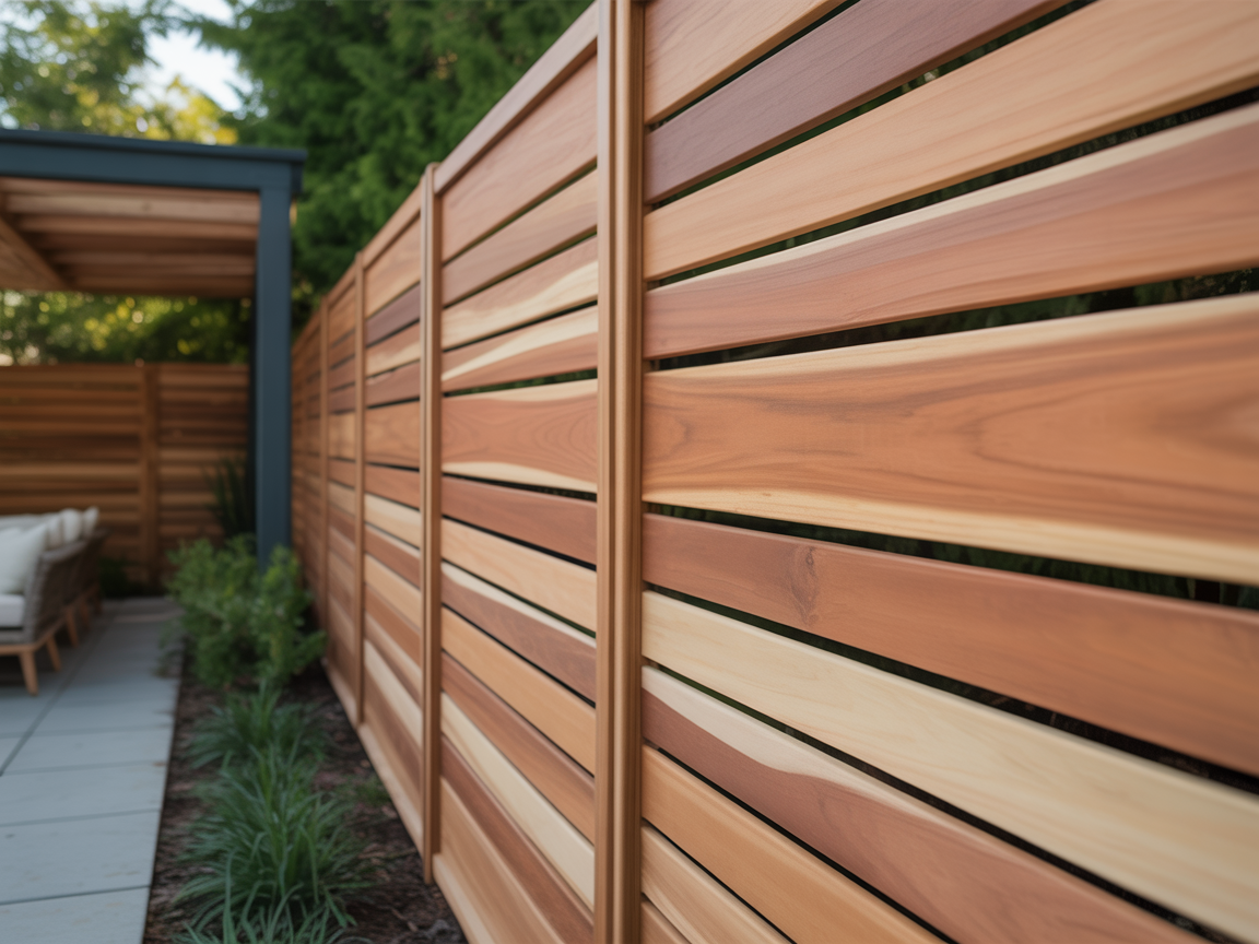 Cedar Horizontal Slat